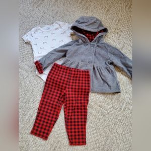 Carter's Three Piece Outfit